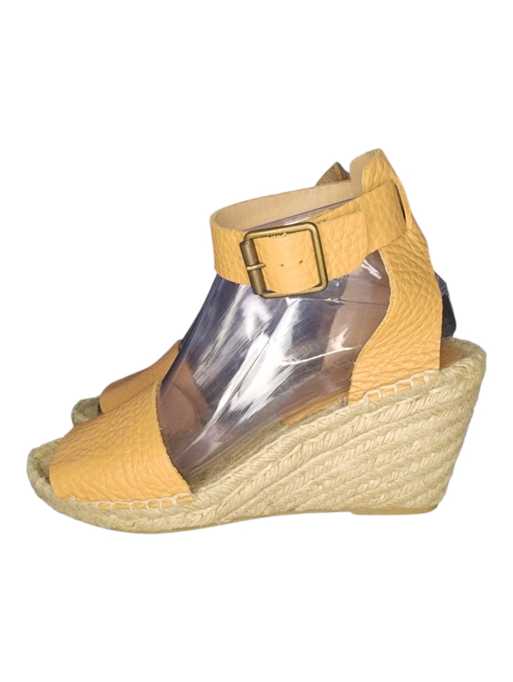 J. Crew Corsica Espadrille Leather Wedge Sandals, Womens 7 - Picture 2 of 12